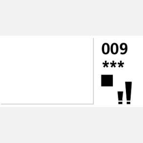 Aquafine Gouache 38ml - 009 Titanium White