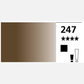 Aquafine Gouache 15ml - 247 Raw Umber