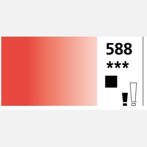 Aquafine Gouache 15ml - 588 Vermilion Hue