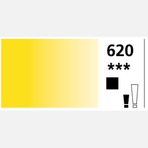 Aquafine Gouache 15ml - 620 Cad. Yellow Hue