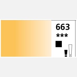 Aquafine Gouache 15ml - 663 Yellow Ochre