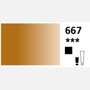 Aquafine Gouache 15ml - 667 Raw Sienna